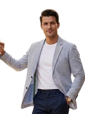 Men's Summer Blazer by L.O.G.G. (Label of Graded Goods) Size S